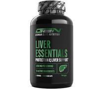 Liver Essentials 180 capsules complexe foie hautement dosé avec chardon marie choline NAC artichaut pissenlit schizandra gingembre indol 3 carbinol desmodium rutine vegan