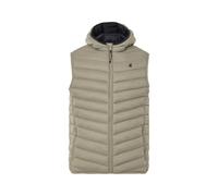 LIVERGY® U.S. Grand Polo Gilet matelassé homme, léger et chaud. (beige, M)
