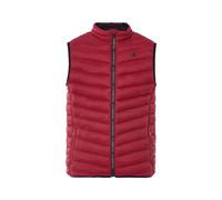 LIVERGY® U.S. Grand Polo Gilet matelassé homme, léger et chaud. (rouge)