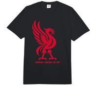 Liverpool England Est. 1207 Colossal Liverpool Impression Rouge Comfort Colors Adult Heavyweight T-Shirt