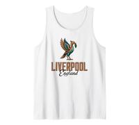 Liverpool England Oiseau de Foie coloré pour lumières Débardeur