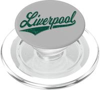 Liverpool England Varsity Script Maillot de Sport Classique PopSockets PopGrip pour MagSafe