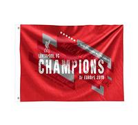 Liverpool F.C. Champions De L'Europe Drapeau Marchandise Officielle