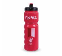 Liverpool F.C. Hy-Pro Bouteille en plastique sous licence officielle 750 ml, bouteille d'eau, 0,75 l, réutilisable, buse rétractable, légère, bouteille de sport, sans BPA, excellente idée cadeau