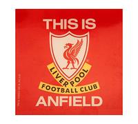 Liverpool FC - Autocollant pour voiture THIS IS ANFIELD (Taille unique) (Rouge/Blanc)