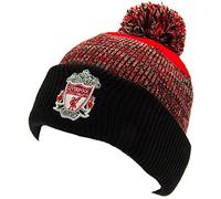 Liverpool FC Bonnet de ski unisexe Ferndale (taille unique) (noir/rouge)