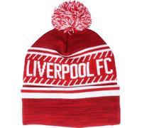 Liverpool FC - Bonnet Pompon BS5837 (Taille unique) (Rouge/Blanc)