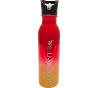 Liverpool FC - Bouteille de sport, métallique TA6259 (taille unique) (Rouge/Jaune moutarde/noir)