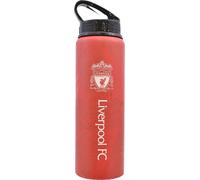 Liverpool FC - Bouteille d'eau, imprimée, aluminium TA13419 (taille unique) (Rouge/Noir/Blanc)