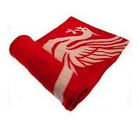 Liverpool FC - Couverture polaire (Taille unique) (Rouge/blanc) - UTSI419 Rouge/blanc G