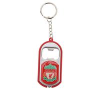 Liverpool FC Décapsuleur officiel du club de football avec lampe torche (Taille unique) Rouge