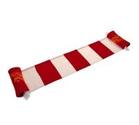 Liverpool FC - Écharpe rayée officielle (Taille unique) (Rouge/Blanc)