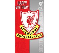 Liverpool FC LP047 Carte d'anniversaire Motif écusson