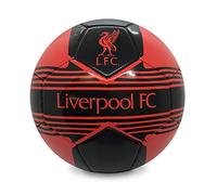 Liverpool FC Officiel - Ballon de Foot avec Blason - Taille 4 - Rouge