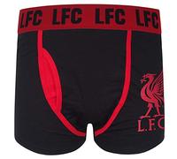 Liverpool FC Officiel - Boxer thème Football - avec Blason - Homme - Noir/1 - XL