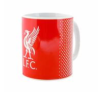 Liverpool FC Officiel Décoloré Crest Design Tasse Céramique (Taille Unique) (Rouge)
