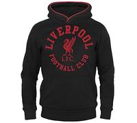 Liverpool FC Officiel - Pull à Capuche thème Football pour garçon - Polaire - Motif Graphique - 6-7 Ans