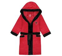 Liverpool FC officiel - Robe de chambre à capuche thème football - polaire - garçon - rouge - 3-4 ans