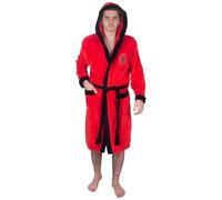 Liverpool FC officiel - Robe de chambre à capuche thème football - polaire - homme - rouge - S