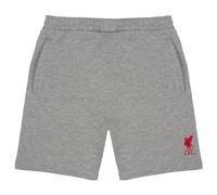 Liverpool FC Officiel - Short en Polaire - Homme - thème Football/Style Jogging - Gris - 3XL