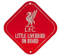 Liverpool FC - Panneau de voiture LITTLE (Taille unique) (Rouge)