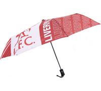 Liverpool FC - Parapluie pliable TA12940 (Taille unique) (Rouge/Blanc)