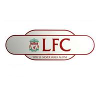 Liverpool FC - Plaque de rue "Classic Retro Years", métal BS3368 (Taille unique) (Blanc/Rouge)