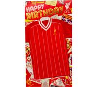 Liverpool FC - Rétro - Carte d'Anniversaire - Carton TA11598 (Taille Unique) (Rouge/Blanc)