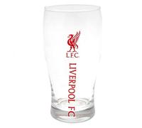 Liverpool FC - Verre à bière officiel (Taille unique) (Transparent/Rouge)