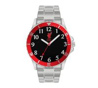 Liverpool Football Club Montre Garçon - Quartz Analogique - Bracelet Acier Inoxydable - LFC8008, Multicolore