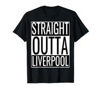 Liverpool Hometown Pride Bold Typographie drôle T-Shirt Graphique avec Valeur