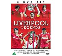 Liverpool Legends - 5 DVD SET LFC Football Club Team of the 70s Team of the 80s Kenny Dalglish European Champions Dream Team of 70s/80s