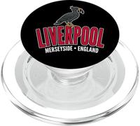 Liverpool Merseyside Angleterre avec Oiseau de Foie sur Le Dessus PopSockets PopGrip pour MagSafe