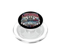 Liverpool, Merseyside, Angleterre, Royaume-Uni, Born Bred PopSockets PopGrip pour MagSafe