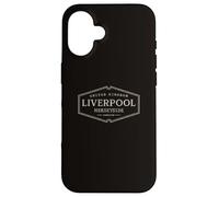 Liverpool Merseyside | Historique Liverpool Angleterre Coque pour iPhone 16
