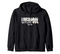 Liverpool Prefecture England City Royaume-Uni Sweat à Capuche