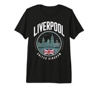 Liverpool Royaume-Uni Voyage City Adventure T-Shirt Haut de Gamme
