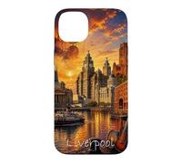 Liverpool, Une représentation Romantique inoubliable, Coque pour iPhone 14 Plus
