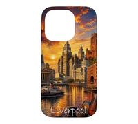 Liverpool, Une représentation Romantique inoubliable, Coque pour iPhone 14 Pro