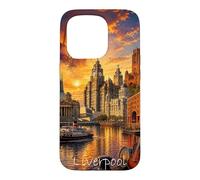 Liverpool, Une représentation Romantique inoubliable, Coque pour iPhone 15 Pro