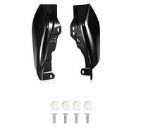 LIVERSTIGER Déflecteur de chaleur pour Touring Glide Street Road Glide FLTRX CVO 2017-2022 Noir brillant