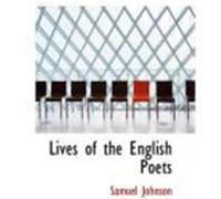 Lives of the English Poets Johnson, Samuel (Auteur)
