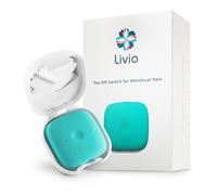 Livia Coffret de Démarrage| Le bouton stop pour les règles douloureuses| Soulagement des douleurs menstruelles et d'endométriose| sans médicament| recommandé par des gynécologues, Turquoise + Blanc