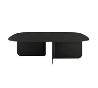 LIVIA - Table basse en métal noir L115 Noir
