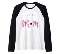 Livin Soccer Life Mom Maillot de football avec inscription « Mommy » Manche Raglan