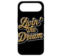 Livin' The Dream Fun Cursive Police Coque pour iPhone Air