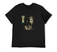 Living Colour Stain Cover Men's T-Shirt O-Neck Funny Tee Short Sleeve Black 3XL