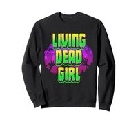 Living Dead Girl Zombie Femme Noir Horreur Halloween Sweatshirt