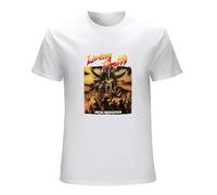 Living Death Metal Revolution 1985 German Thrash Destruction Black Mens T-Shirt Size L