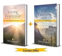 Living Fearlessly + To Be Victorious in Life by Paramahansa Yogananda author of Autobiography of a Yogi | Self Help Books | Hardcover Books | Yogoda Combo